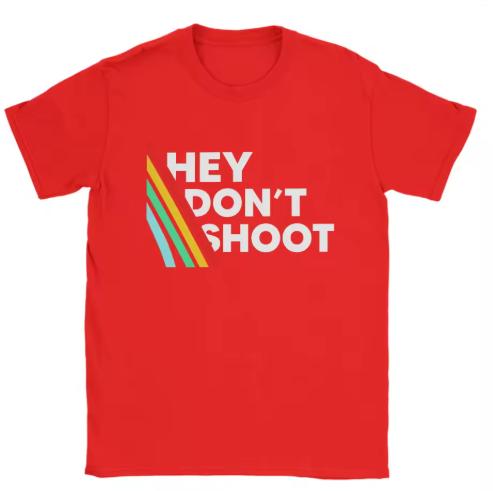 Arc Raiders Hey Dont Shoot T Shirt Summer Hip Hop TShirts Unisex WoUnisex Cotton O Neck Oversized Clothes Short Sleeves Awesome Tops