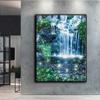 5D Diamond Painting Full Diamond Scenic Waterfall  Diamond Painting Handmade Diy Diamond Mosaic Painting Home Decoration