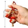 Blessing Brocade Gourd Pendant Good Luck Hanging Ornaments Spring Festival Gourd Key-chain  Gifts