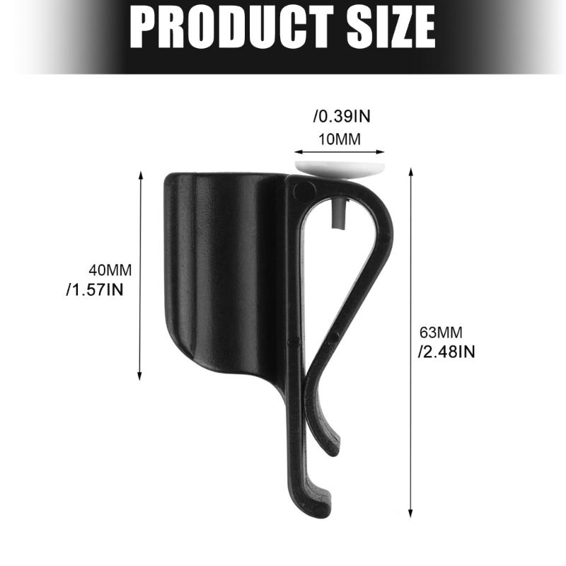 2 Golf Putter Holder Clips Tool Free Installation For Golf Bags Keeps Clubs Accessible And Organized