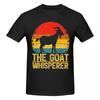 Unisex The Goat Whisperer Funny Goat Lover Farmer Vintage T Shirt Streetwear Plus Size Cotton Custom Sleeve Unisex Tshirt