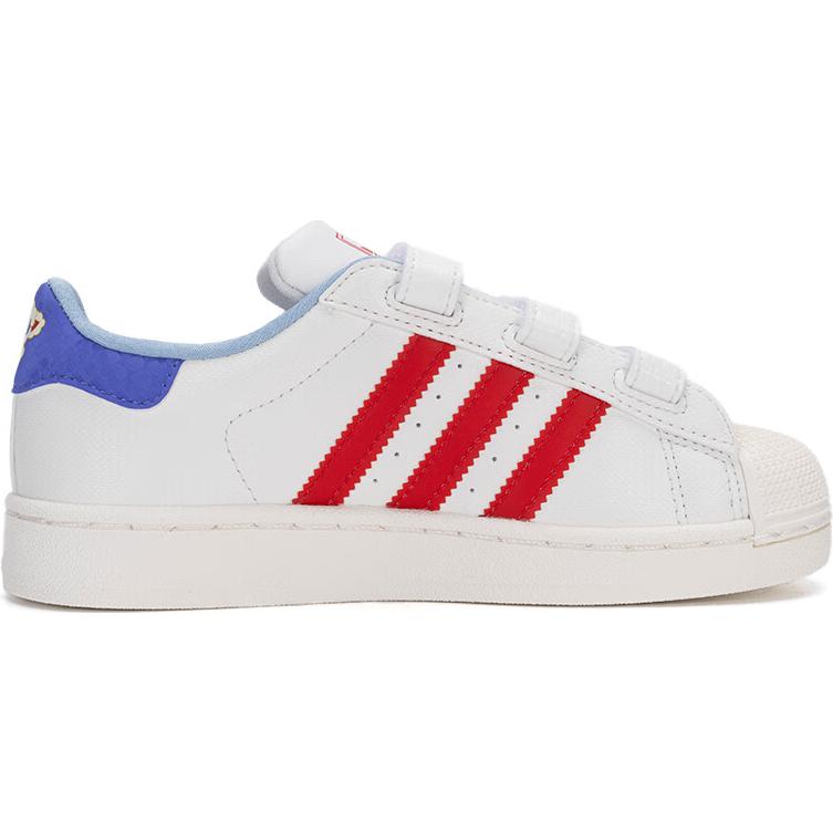 Adidas Superstar 2 Comfort Closure C Chinese New Year Kids Sneakers White Cloud-White Better-Scarlet JR8002