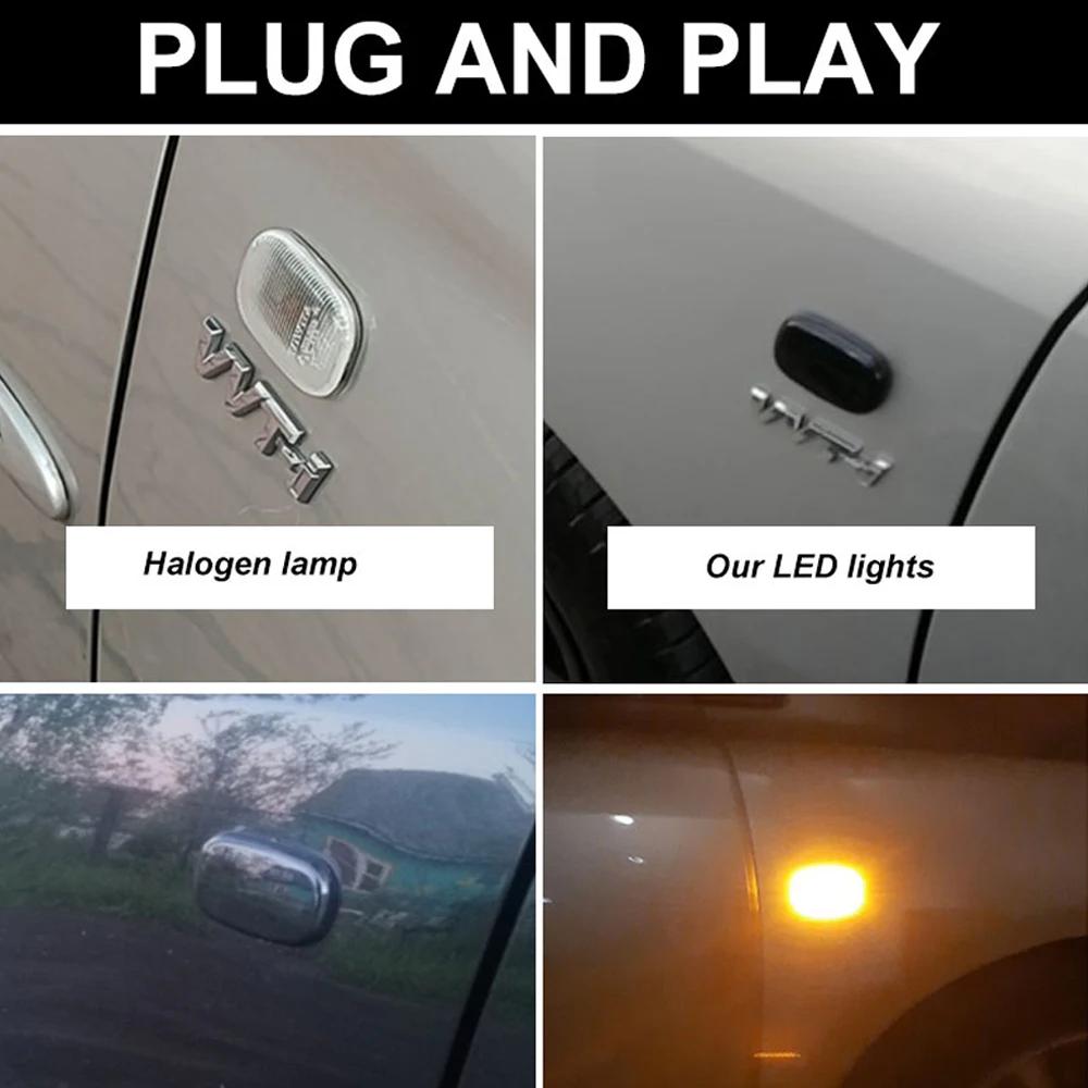 LED Dynamic Side Marker Turn Lights Indicator Blinker Signal Lamp For Toyota Celica T20 23 Corolla Caldina Avensis Starlet Prius