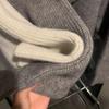 WASSUP ERSTAUNLICHER Damen Kapuzen-Reißverschluss Strickjacke
