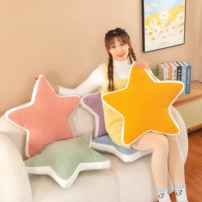 Nordic Five-pointed Star Throw Pillow Sofa Cushion Plush Toy Star Seat Cushion Home Ornament