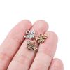 Pack of 40 Handmade Craft Pendants Bees Shaped Jewelry Making Supplies Ornament