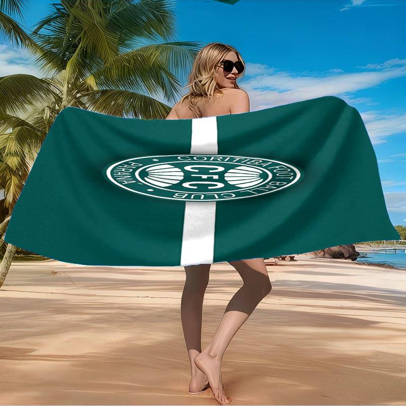 Coritiba Football Club Return Beach Towel Microfiber Beach Towel, Lightweight and Quick-Dry, for Summer Travel, Swimming Pool Fan Birthday Gift