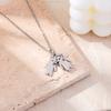 Collana con Ciondolo Personalizzato Ragazzo Ragazza Per Donne Acciaio Inossidabile Charms Personalizzati Gioielli Regalo