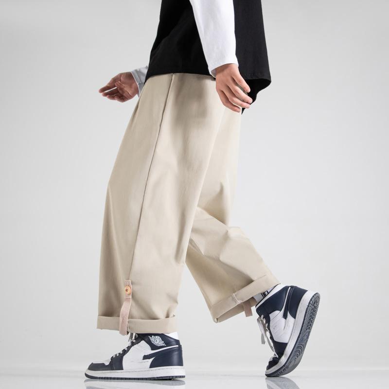 Ropa de calle japonesa Hombres Harajuku Pantalones Hombre Pierna Ancha  Pantalones Hip Hop Cintura Elástica Suelta Deporte Casual Pantalones de  Chándal Casual comprar a buen precio — entrega gratuita, reseñas reales con