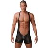 sissyFaux Leather Patent Leather Men's Jumpsuit Boxer Briefs Sexy Lingerie Bodysuits Sissy Fetish Lingerie Abdl Adult