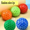 Indestructible Dog Chew Toy for Aggressive Chewers Tough Natural Rubber Squeaky Ball Beef Flavor Hexagonal Design Long