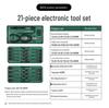 SATA Mini Screwdriver Set: Flat, Phillips, Flower Heads for Mobile Phones & Watches