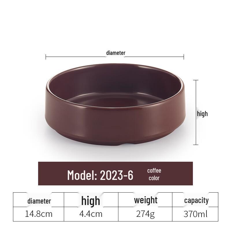 Korean Style Melamine Round Small Dish