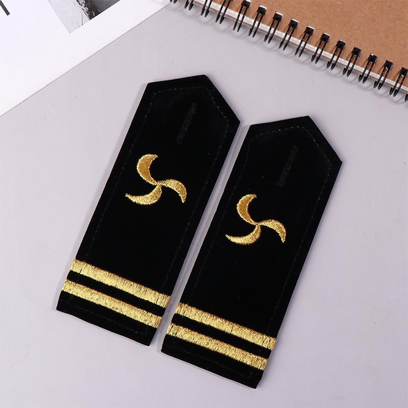 1 pár Ozdoba na oblečení Epolety Nárameníky Námořník Řemeslné Ramenní nášivky DIY Oblečení Dekor Doplňky