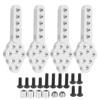 4pcsCelsiusset RC Car Damping Mount Base Plate Angle Height   for 1Celsius10 Crawler