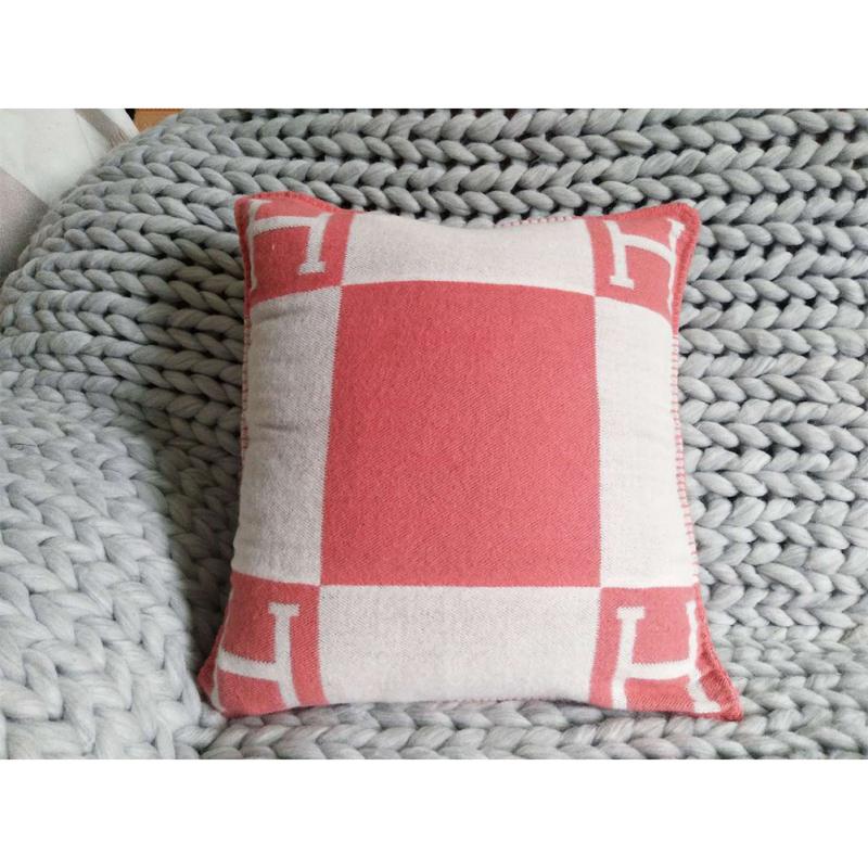 Наволочка для дома в скандинавском стиле с узором H, декор для домашнего дивана 45X45 cm розовый