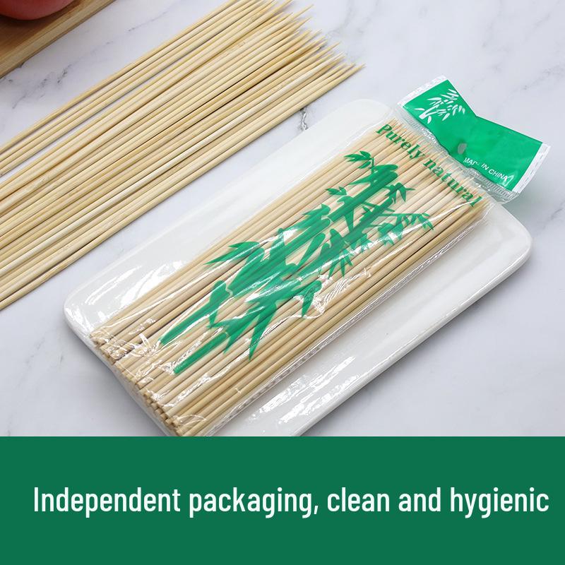 Disposable Bamboo Skewers for Barbecue, Chuan Chuan Xiang, Mala Tang, Hot Dogs, Kanto Cooking, and Grilling