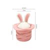 Rabbit Ear Ceramic Jar Kitchen Coffee Bean Tea Storage Jars Children Snack Storage Jar Bedroom Dressing Table Accessorie Bottles