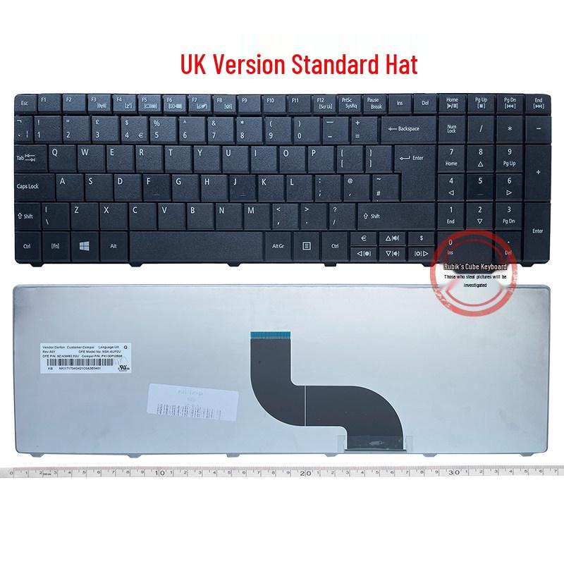 Compatible Keyboard for Acer Aspire Models: 5810T, 5820T, 5750G, 5742, 5536TG, 7741ZG, 5350