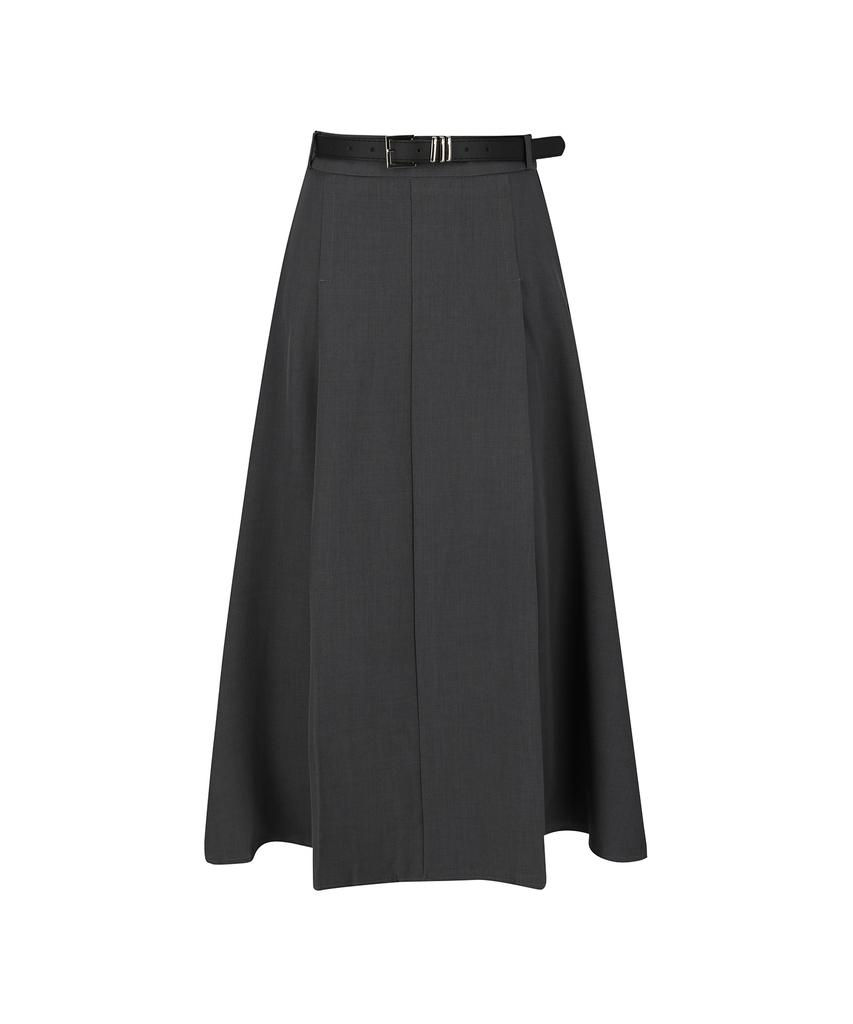 VISITINNEWYORK Belted Half Banding Skirt (Vb2Srf1)