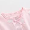 Baby Jumpsuit Spring and Autumn Pure Cotton Long-Sleeved Newborn Baby Jumpsuit with Foot Cover Children's Pajamas Romper with Foot Cover