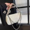 Koreansk Stil Dam Crossbody Axelväska - Trendig, Texturerad, Mångsidig, för Vardagsbruk