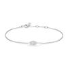 Silver Pave 925 Silver Sparkle Bracelet B061-01H