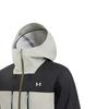Under Armour Stylish Minimalist Hooded Waterproof Windproof Breathable Durable Rain Jacket Men Outerwear Cool-Tea-Gray Black 15112100-0100