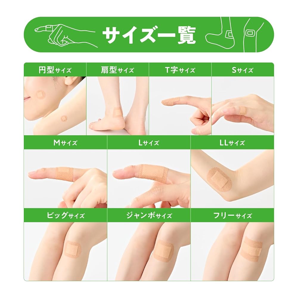 NICHIBAN Careleave Large Adhesive Bandages 30mm x 72mm CL40L