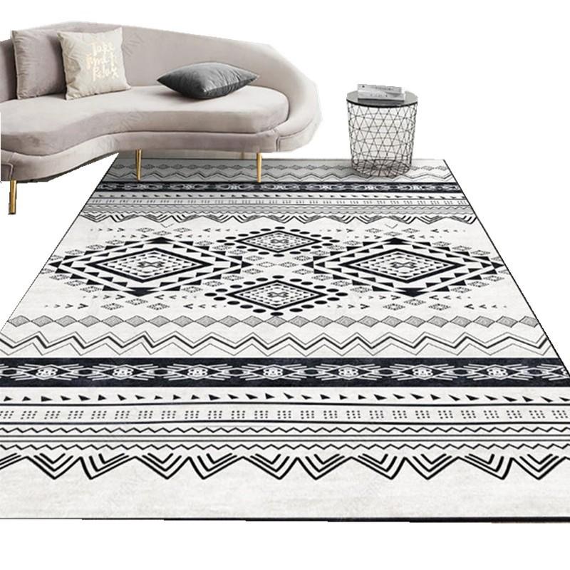 Nordic Carpet Living Room Modern Simple Sofa Tea Table Mat Bedroom Bedside Carpet