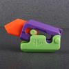 Push Card 3D Gravity Carrot Toy Gravity 3D Printing Gravity Carrot Toy  Halloween Toys
