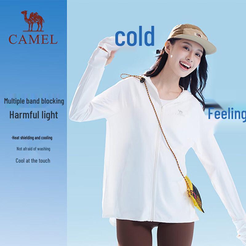 CAMEL Women s Hooded UPF50+ Sun Protection Jacket 2XL