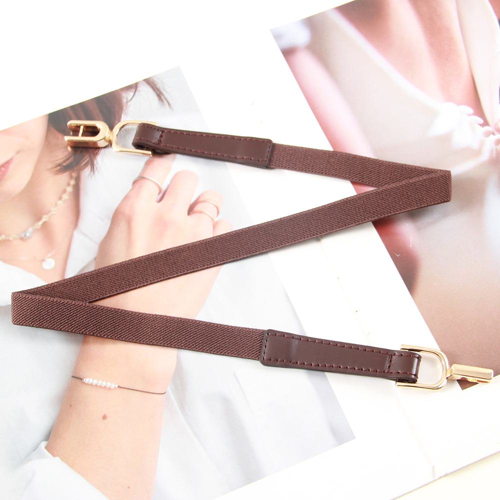 

Корейский стиль ретро жемчужный эластичный пояс-цепочка для свитера пальто