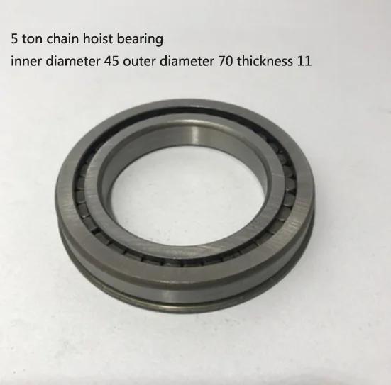 Chain Hoist Accessories Driving Wheel Bearing 2T 3T 5T 10T Electric Hoist Manual Reverse Chain