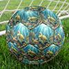 1pc Oceanic Serenity Theme Soccer Ball Football, Size 5, Lightweight PVC, Durable Outdoor Training Soccer Ball, Gift M61412