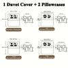 3pcs Fashion Duvet Cover Set, Sunflower Print Bedding Set With Zipper Closure, Soft Comfortable Duvet Cover