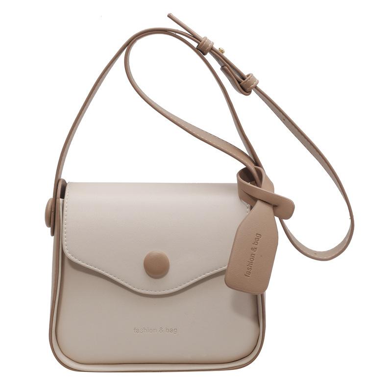 

Повседневная сумка-мессенджер в стиле инс женская 2025 новая модная корейская версия маленькая квадратная сумка французская простая популярная сумка под мышкой хаки