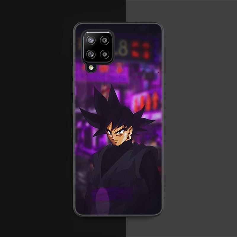 Japan Anime Sohn Goku Fall Für Samsung Galaxy A12 A02S A22 A32 A52 A72 A71 A51 A41 A31 A21 A11 A50 A70 a10S A20S Schwarz Soft Cover