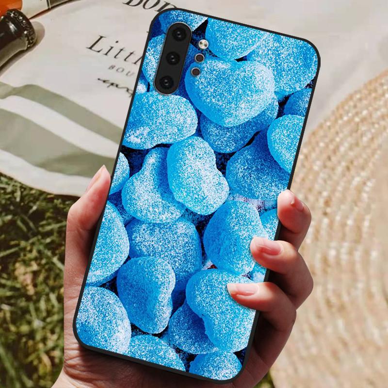 Pro Samsung Note 10 Plus Pouzdro Silikonový Zadní Kryt pro Samsung Galaxy Note 10 Plus Note10 Pro Pouzdro Note 10 + Ochranné Fundas