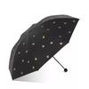 Paradise Umbrella Rain Or Shine Dual-Use Vinyl Sun Protection UV Sun Umbrella Small Portable Folding Sun Protection Good-looking Umbrella