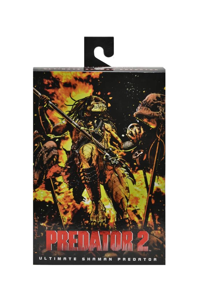 Official NECA Predator Shaman Ultimate 7-inch Action Figure.