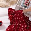 Girls' Summer Cap Sleeve Polka Dot Princess Dress, Ages 6-12