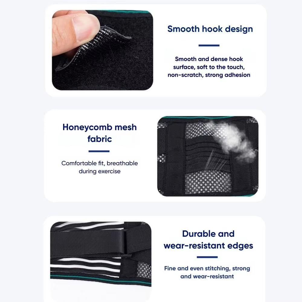 4 Steel Stays Lumbar Support Belt Compression Fitness Waist Protector Lower Back Brace Sciatica