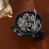 INS Jewelry Storage Tray Cat Shape Ring Holder Fun Mini Key Tray  Jewelry Storage