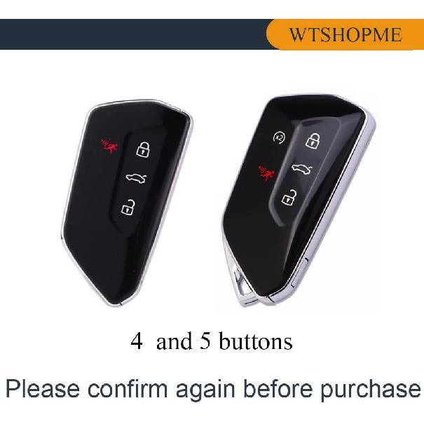 Key Fob Cover Fit for VW Atlas ID.4 ID.3 MK8 Golf GTI Seat Leon MK4 Skoda Octavia 2024 2025