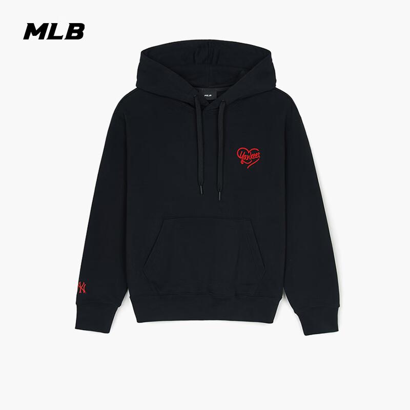 MLB Unisex Love Heart Logo Hoodie