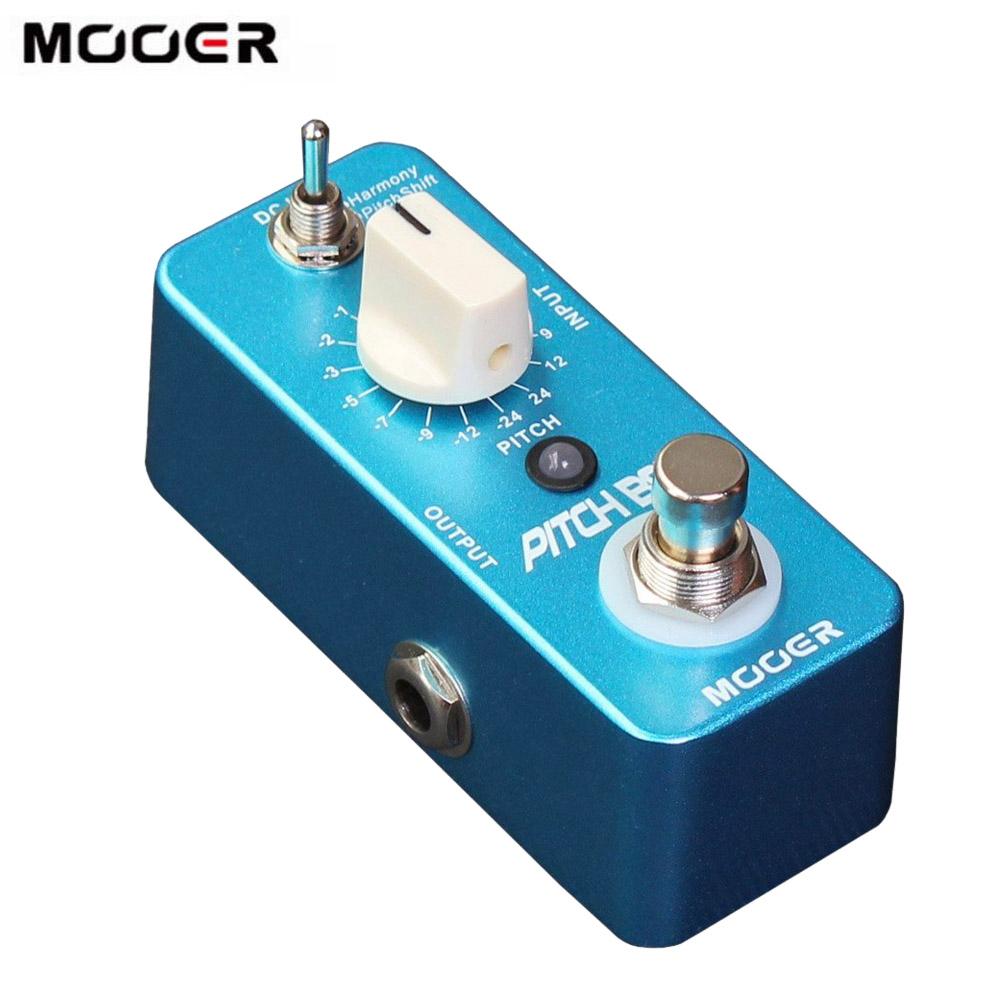 MOOER Pitch Box Compact Effect Pedal Harmony Pitch Shifting Detune 3 Effects Mode True Bypass Guitar Pedal Guitar Accessories