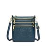 Women's Bag New Urban Simple Embossed Retro Shoulder Bag Large Capacity Messenger Small Square Bag Women