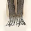 Professional Scarf Sunscreen Neck Shawl Gold Silver Bright Silk Scarves Lace Tassel Party Evening Dress Scarf For Women