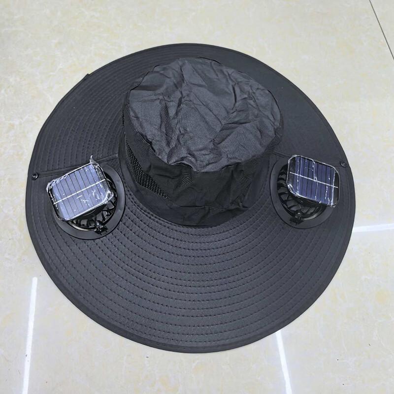Tri-polar Solar Dual Fan Visor